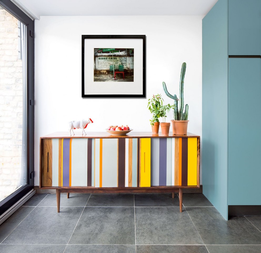 Contemporary refurbishment of Islington residence | Kitchen sideboard | Interior Designers